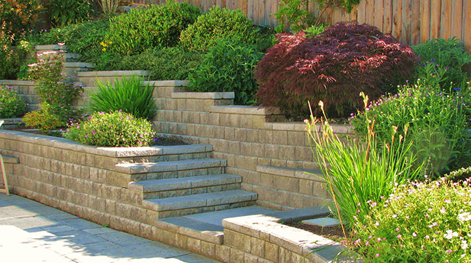 Outdoor Stairs Coquitlam | Garden Steps Coquitlam | Coastal Design ...